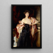 Helen Vincent vicomtesse d'Abernon - John Singer Sargent — inramlat konstverk på väggen