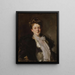 Mme J. William White - John Singer Sargent — inramlat konstverk på väggen