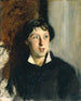 Portrait de Vernon Lee 1856-1935 - John Singer Sargent — vy av konstverket