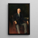 Portrait av Woodrow Wilson - John Singer Sargent — inramlat konstverk på väggen