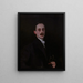 Portrait de Sir Hugh Lane - John Singer Sargent — inramlat konstverk på väggen