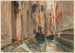 Rio di San Salvatore Venise - John Singer Sargent — vy av konstverket