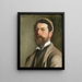 Självporträtt - John Singer Sargent — inramlat konstverk på väggen