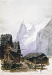 skissboken Cover Splendid Mountain Watercolours 2 - John Singer Sargent — vy av konstverket