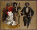 Studie för sittande figurer för El Jale - John Singer Sargent — vy av konstverket