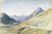 Sommet du col de la Bernina - John Singer Sargent — vy av konstverket