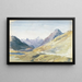 Sommet du col de la Bernina - John Singer Sargent — inramlat konstverk på väggen