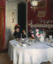 La Table du petit-déjeuner - John Singer Sargent — vy av konstverket