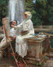 La Fontaine Villa Torlonia Frascati Italien - John Singer Sargent — vy av konstverket