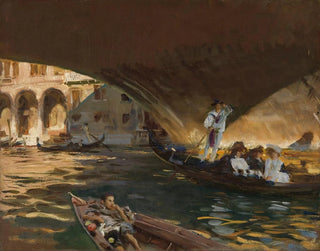 Le Rialto - John Singer Sargent — vy av konstverket