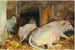 Tre oxar - John Singer Sargent — vy av konstverket