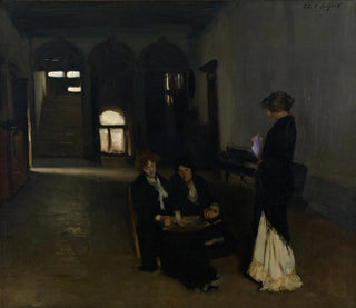 Filateurs de perles vénitiennes - John Singer Sargent — vy av konstverket