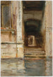 Passage vénitien - John Singer Sargent — vy av konstverket