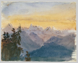 Vy från Pilatusberg - John Singer Sargent — vy av konstverket