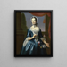 Anne Fairchild Bowler Mme Metcalf Bowler - John Singleton Copley — inramlat konstverk på väggen