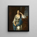 Catherine Greene - John Singleton Copley — inramlat konstverk på väggen