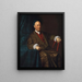 Joseph Sherburne - John Singleton Copley — inramlat konstverk på väggen