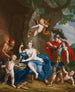 Mars, Venus och Vulcan, Vulcans smedja - John Singleton Copley — vy av konstverket
