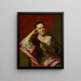 Mme John Scollay, Mercy Greenleaf - John Singleton Copley — inramlat konstverk på väggen