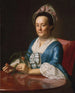 fru John Winthrop - John Singleton Copley — vy av konstverket