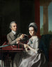 porträtt av M. och Mme Thomas Mifflin - John Singleton Copley — vy av konstverket