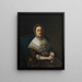 Porträtt av Mme Ebenezer Austin - John Singleton Copley — inramlat konstverk på väggen