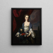 Sarah Sherburne Langdon - John Singleton Copley — inramlat konstverk på väggen