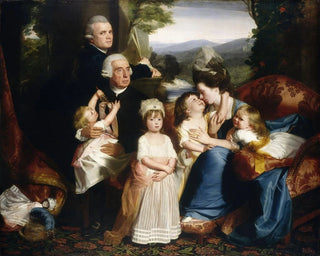 La famille Copley - John Singleton Copley — vy av konstverket