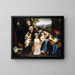 La famille Copley - John Singleton Copley — inramlat konstverk på väggen