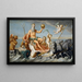 Le retour de Neptune - John Singleton Copley — inramlat konstverk på väggen