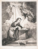 La salutation de la Vierge par l'ange Gabriel - John Smith — vy av konstverket