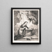 La salutation de la Vierge par l'ange Gabriel - John Smith — inramlat konstverk på väggen
