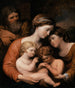 den heliga familjen - John Trumbull — vy av konstverket