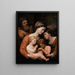 den heliga familjen - John Trumbull — inramlat konstverk på väggen