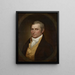 Portrait av en man - John Trumbull — inramlat konstverk på väggen