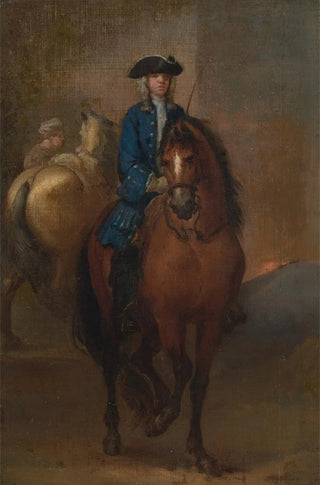 John Vanderbank - A Young Gentleman Riding a Schooled Horse.webp