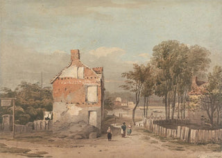 John Varley - The Thames Near the Penitentiary Millbank London.webp