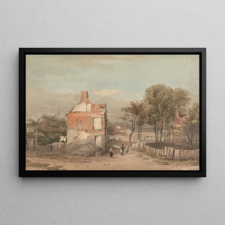 John Varley - The Thames Near the Penitentiary Millbank London.webp
