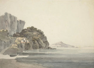 John Warwick Smith - An Italian Coast Scene.webp
