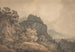 La Vallée d'Aoste, Piémont - John Warwick Smith — vy av konstverket