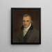 Thomas Paine - John Wesley Jarvis — inramlat konstverk på väggen
