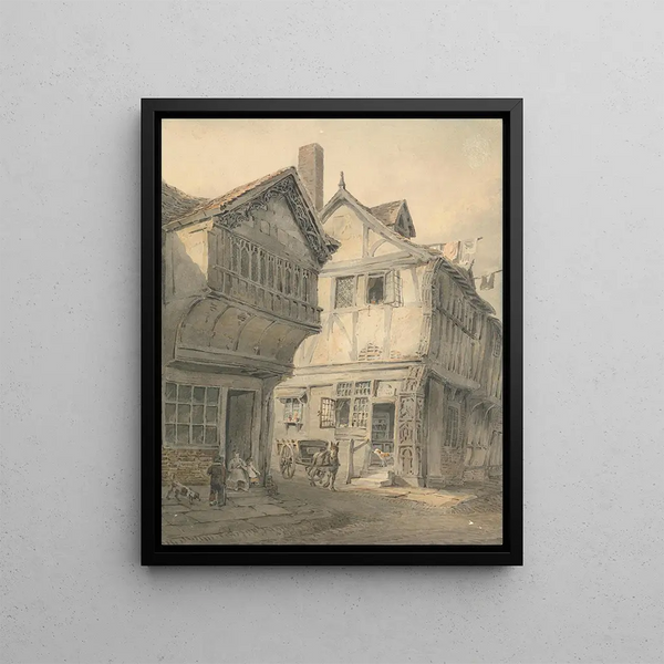 John Whichelo - Old Houses at St Albans.webp