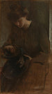 En arbetare - John White Alexander — vy av konstverket