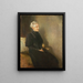 Isabella Guthrie McCosh 1817-1909 - John White Alexander — inramlat konstverk på väggen