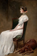 Mademoiselle Dorothy Quincy Roosevelt - John White Alexander — vy av konstverket