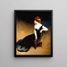 V Portrait de Mme V. Mme Herman Duryea - John White Alexander — inramlat konstverk på väggen