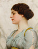En romersk skönhet - John William Godward — vy av konstverket