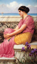 L'absence gör hjärtat mjukare - John William Godward — vy av konstverket