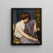 Briséis - John William Godward — inramlat konstverk på väggen