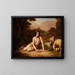 Giotto tecknar efter naturen - John William Godward — inramlat konstverk på väggen